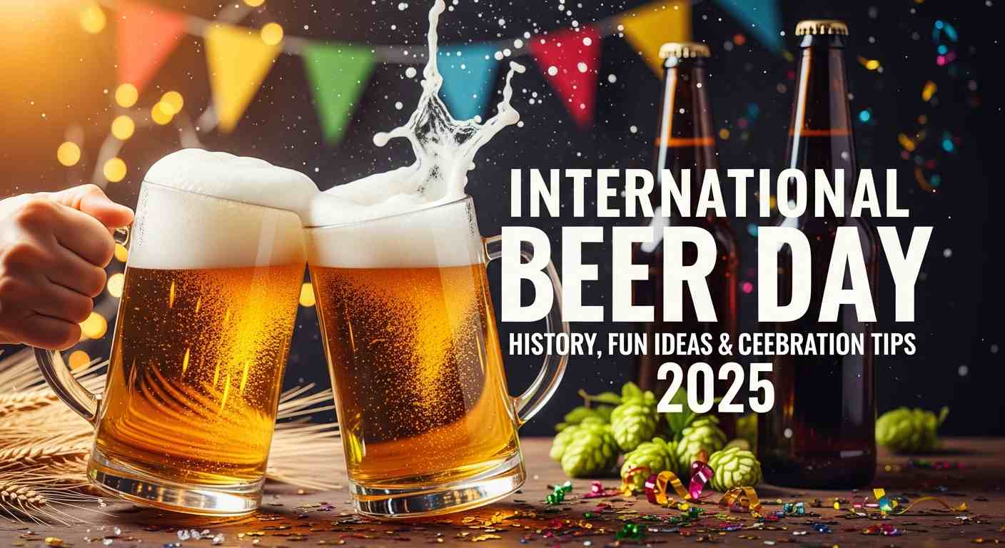 International Beer Day 2025: History, Fun Ideas & Celebration Tips