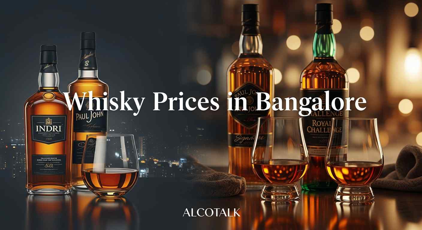 Check 2025 Whisky Prices in Bangalore: Top Brands & 750ml Rates You Can’t Miss
