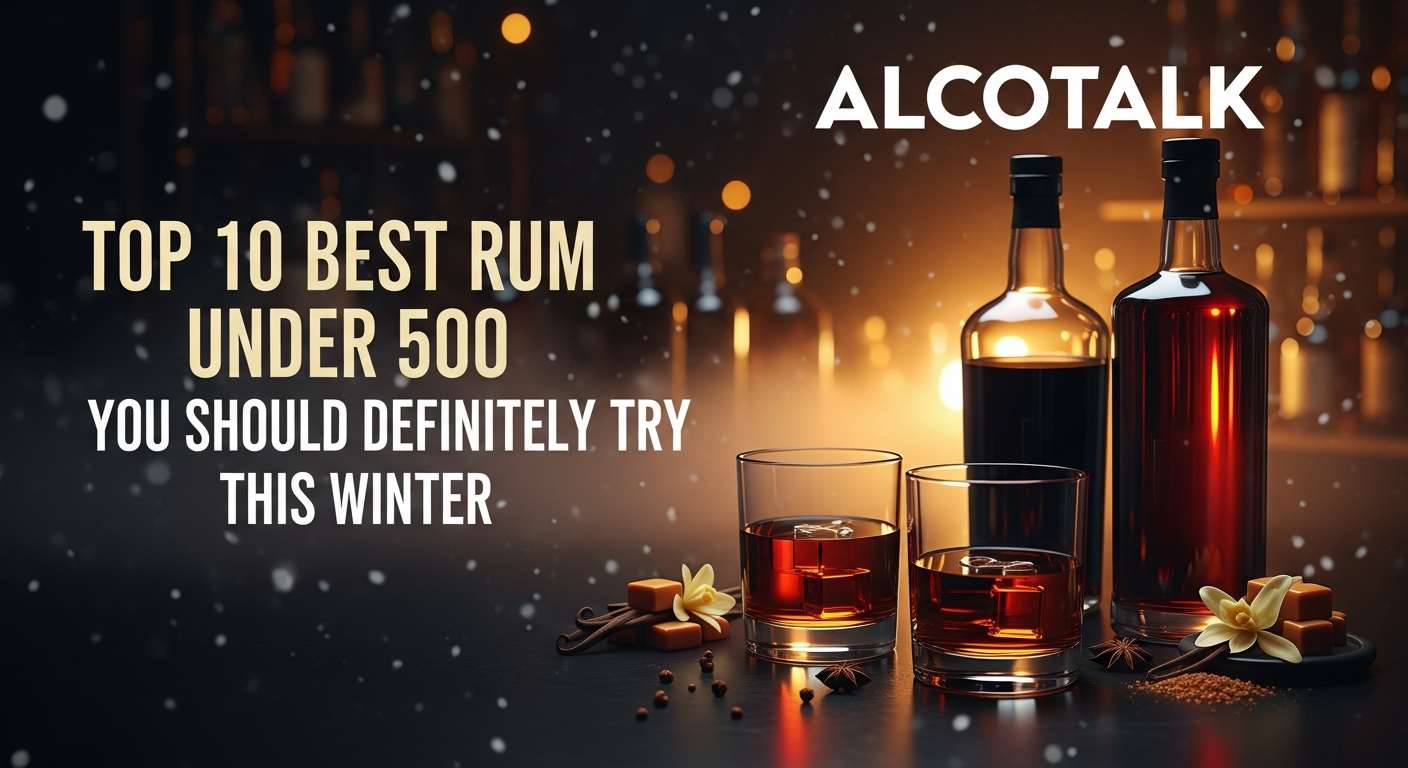 Top 10 Best Rum Under 500 You Should Definitely Try in This Winter