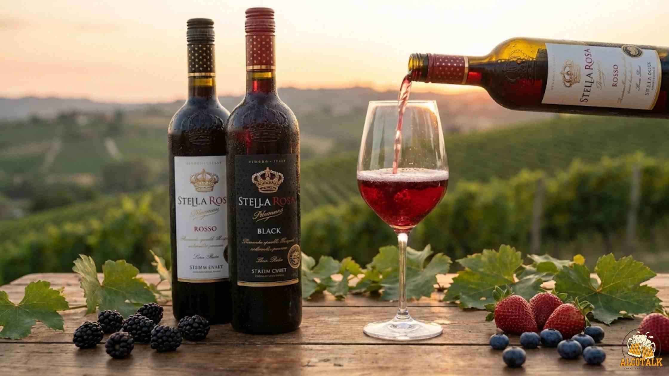 stella rosa wine flavors
